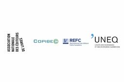 logos de l'ANEL de la COPIBEC du REFC et de l'UNEQ