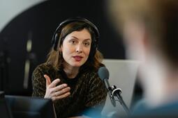 Marie Richeux anime le Book Club de France Culture depuis 2023.