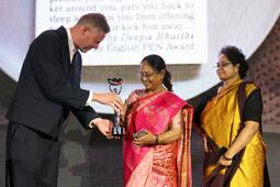 Banu Mushtaq et sa traductrice Deepa Bhasthi, lauréates de l'International Booker Prize 2025