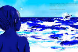 Stephane Kiehl Bleu Une histoire dans la mer La Martiniere Jeunesse    0.jpg