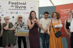 Adèle Yon à la remise du prix Régine Deforges