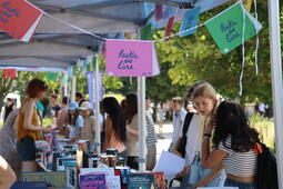 Stand librairie du Livrodrome de Chalon-sur-Saône