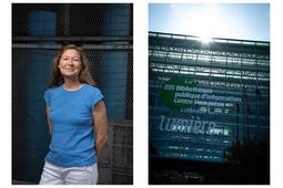 Christine Carrier et le nouveau lieu de la BPI