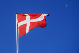 Le drapeau du Danemark