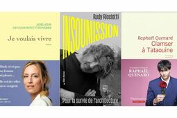 lauréats du prix du Titre Clermont-tonnerre Rudi Ricciotti et Raphaël Quenard