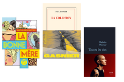 "La Collision" de Paul Gasnier (Gallimard), "La Bonne Mère" de Mathilda di Matteo (L’iconoclaste) et "Toutes les vies" de Rebeka Warrior (Stock) sont les trois premiers romans les plus vendus de la rentrée littéraire 2025