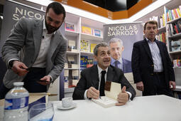 Nicolas Sarkozy le 12 décembre en dédicace à la Librairie de la Presse à Menton