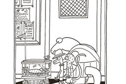 Patrick Ness  illustre par Tim Miller Chroniques dun lezard sans importance vol 2 Le chapeau qui change tout Gallimard Jeunesse0.jpg