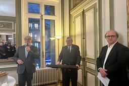 Vincent Montagne, Denis Mollat et Philippe Robinet