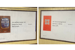 Campagne métro Pocket