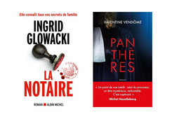 Panthères de Valentine Vendôme (Michel Lafon) et La Notaire d’Ingrid Glowacki (Albin Michel)