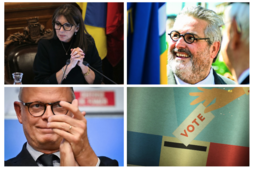 Anne Hidalgo, Olivier Bianchi et Édouard Philippe