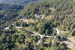 Le centre écologique Terre vivante dans la région naturelle du Trièves, dans l'Isère
