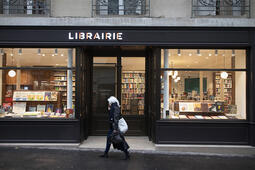 façade de librairie.