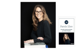 Valérie Benaïm, directrice de la collection « Parole libre »
