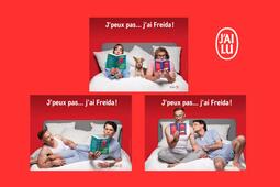 Nouvelle campagne promotionnel chez J'ai Lu : J'peux pas...J'ai Freida !