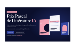 Capture d'écran du site du prix Pascal