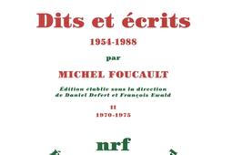 Dits et écrits : 1954-1988. Vol. 2. 1970-1975.jpg