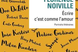 Ecrire cest comme lamour  portraits litteraire_Autrement_9782746743717.jpg