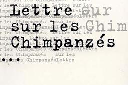 Lettres sur les chimpanzés : plaidoyer pour une humanité totale. Essai sur Teilhard de Chardin.jpg