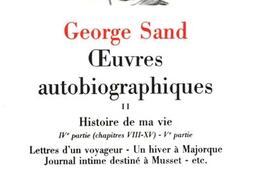 Oeuvres autobiographiques. Vol. 2. Histoire de ma vie.jpg