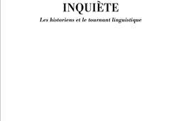 Une histoire inquiète : les historiens et le tournant linguistique.jpg